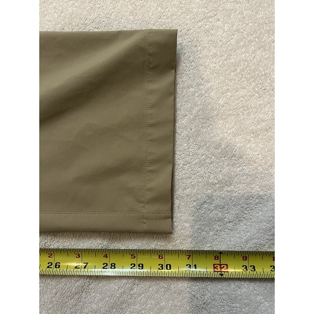 Z By Zella Tech Pants‎ Mens 33x30 Stretch Khaki Casual Golf Travel Preppy - Picture 7 of 7